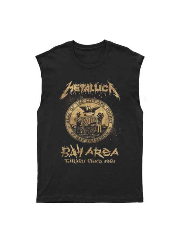 Metallica Kesik Kol Tişört Kolsuz T-shirt Bkt5673