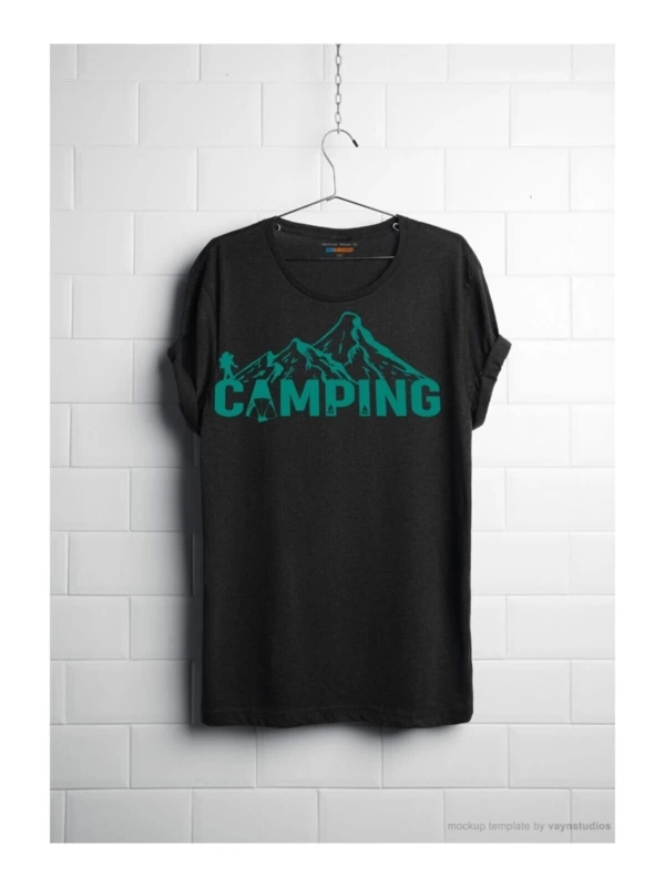 Milo Rına Kamp Temalı Baskılı T-shirt - B CM202038B
