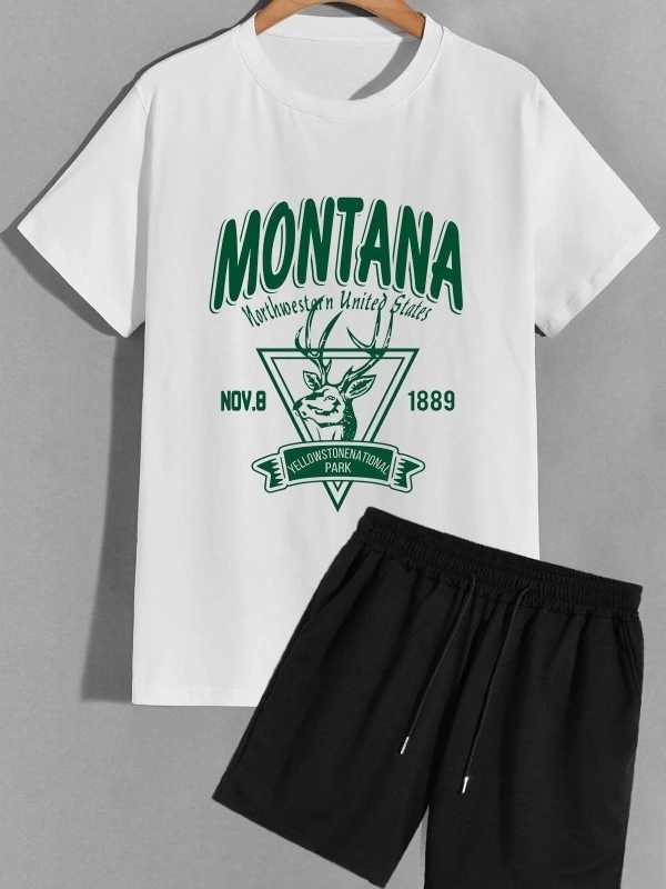 Montana Şort T-shirt Eşofman Takımı MONTANA