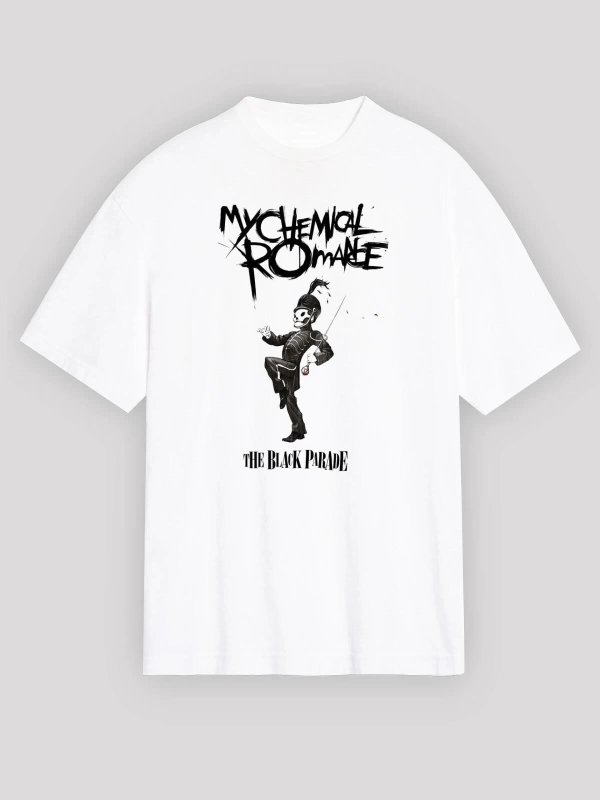 My Chemical Romance Beyaz Unisex Tişört T-shirt