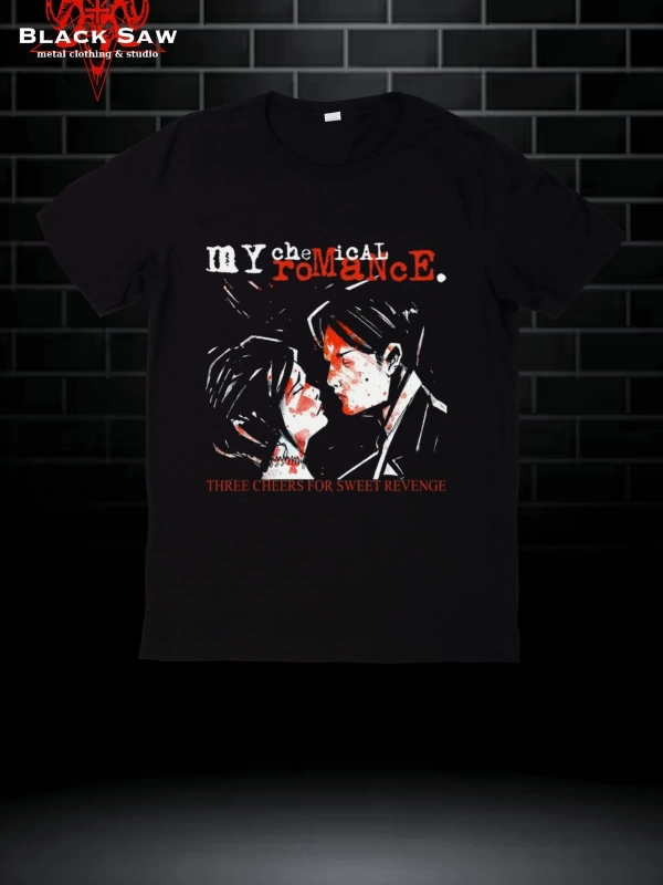My Chemical Romance Three Cheers For Sweet Revenge Emo Rock Grup KODSİYAHSAW
