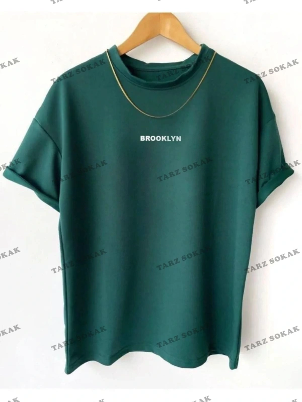 Nefti Yeşil Brooklyn Unisex Oversize