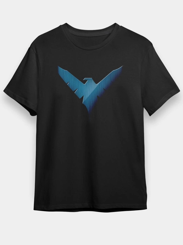 Nightwing Siyah Unisex Tişört T-shirt
