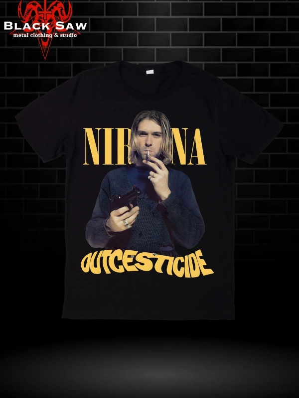Nirvana Kurt Cobain Grunge KODSİYAHSAW