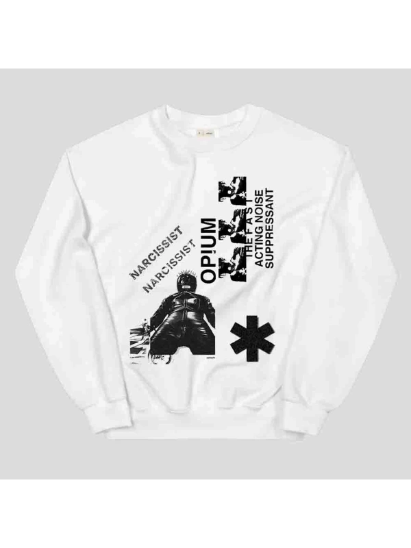 Playboi Carti Sweatshirt Beyaz