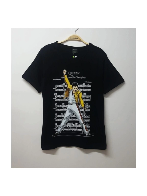 Queen & Freddy Mercury - We Are The Champions T-shirt Et1223