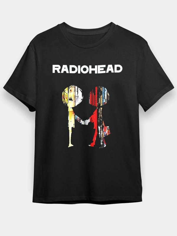 Radiohead Siyah Unisex Tişört T-shirt