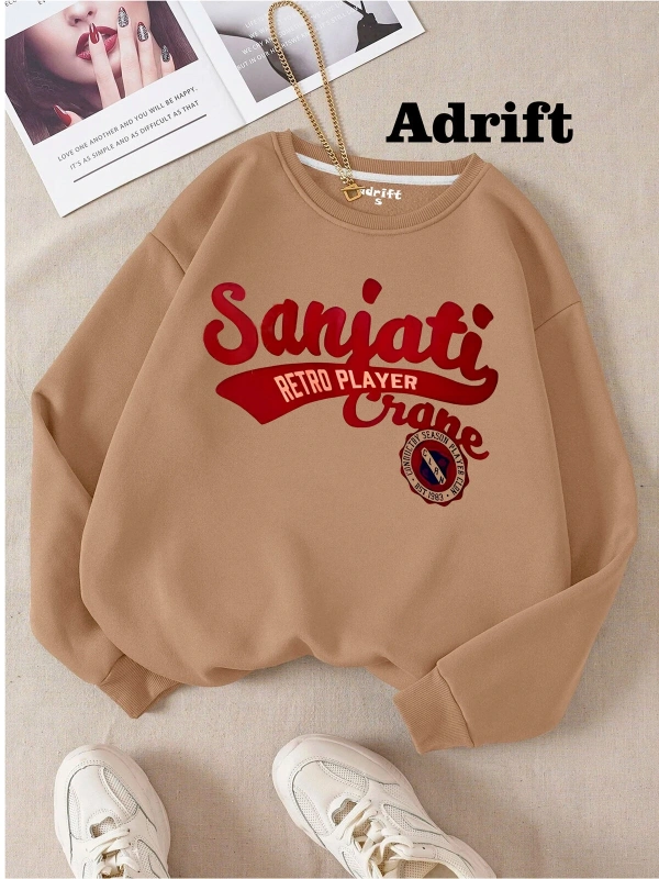 Sanjati Retro Player Y2k Harajuka Style Sokak Trend Tasarım Harajuku/gotik Bej