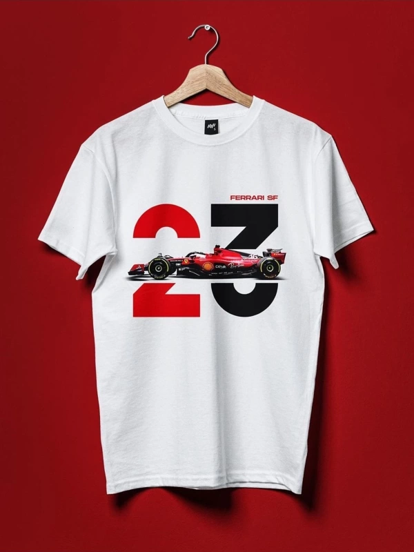 Scf 2023 Takım Beyaz T-shirt