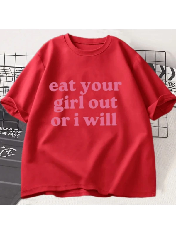 Senin kız dışarı yemek ya da ben T Shirt LGBTQ T-Shirt lezbiyen eşitlik hakları Tshirt gurur