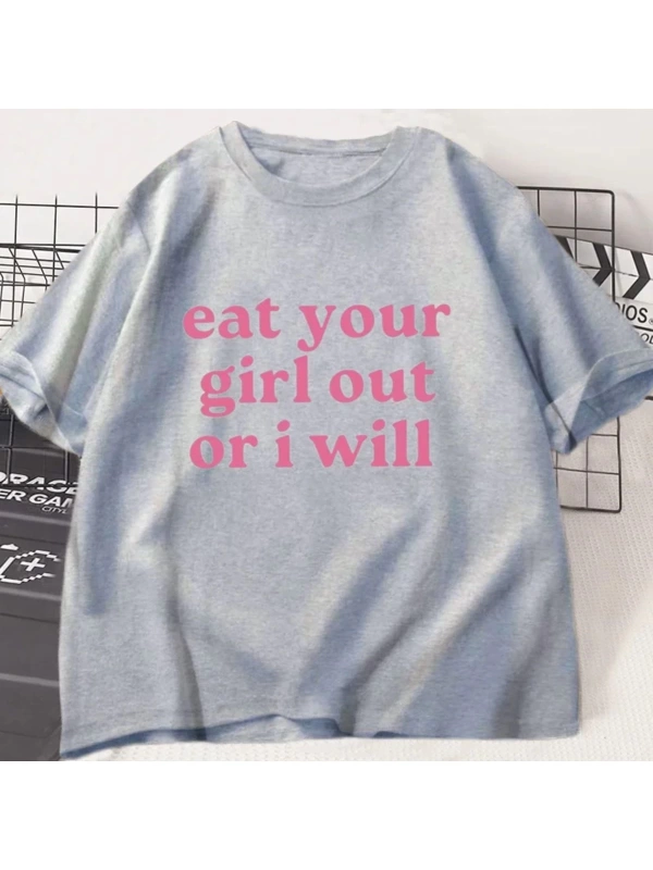 Senin kız dışarı yemek ya da ben T Shirt LGBTQ T-Shirt lezbiyen eşitlik hakları Tshirt gurur