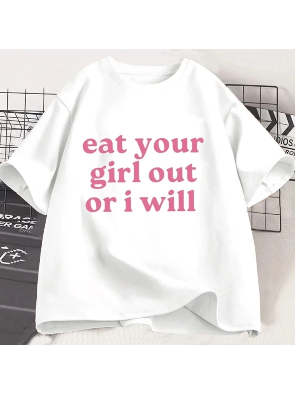 Senin kız dışarı yemek ya da ben T Shirt LGBTQ T-Shirt lezbiyen eşitlik hakları Tshirt gurur