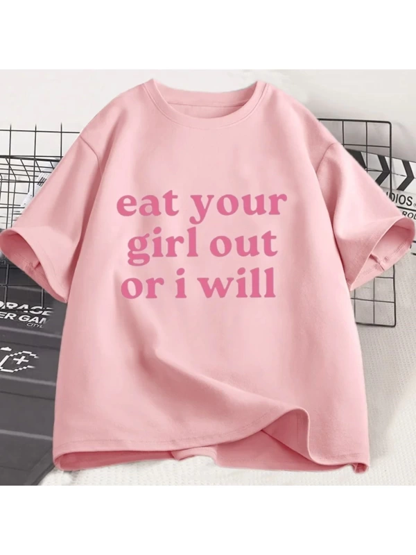 Senin kız dışarı yemek ya da ben T Shirt LGBTQ T-Shirt lezbiyen eşitlik hakları Tshirt gurur