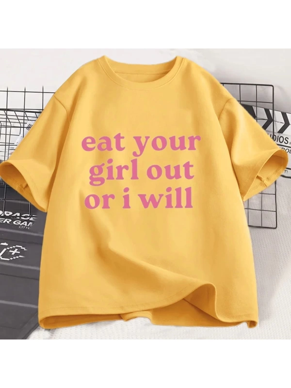 Senin kız dışarı yemek ya da ben T Shirt LGBTQ T-Shirt lezbiyen eşitlik hakları Tshirt gurur