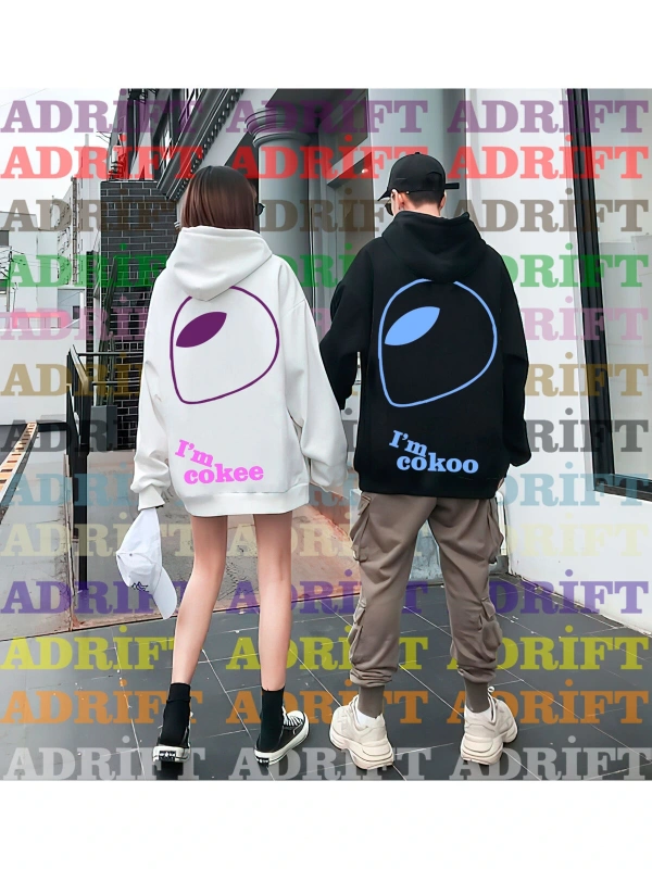 Sevgili Çiftlere Özel Tasarım Sweatshirt K44