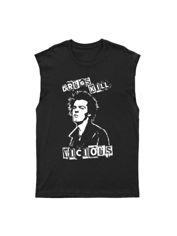 Sex Pistols Kesik Kol Tişört Kolsuz T-shirt Bkt6127