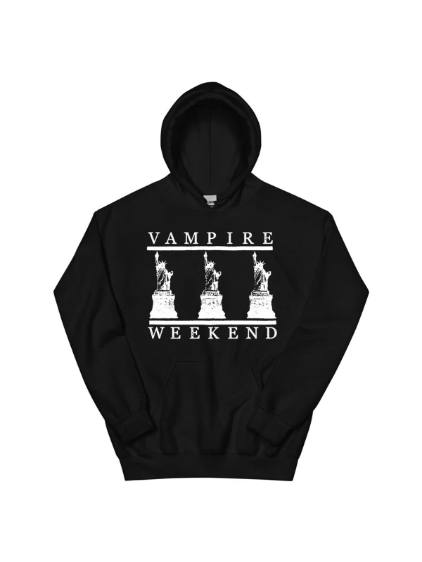 Siyah Unisex VAMPIRE WEEKEND Rock Grubu Kapüşonlular kapüşonlu Hip Hopse