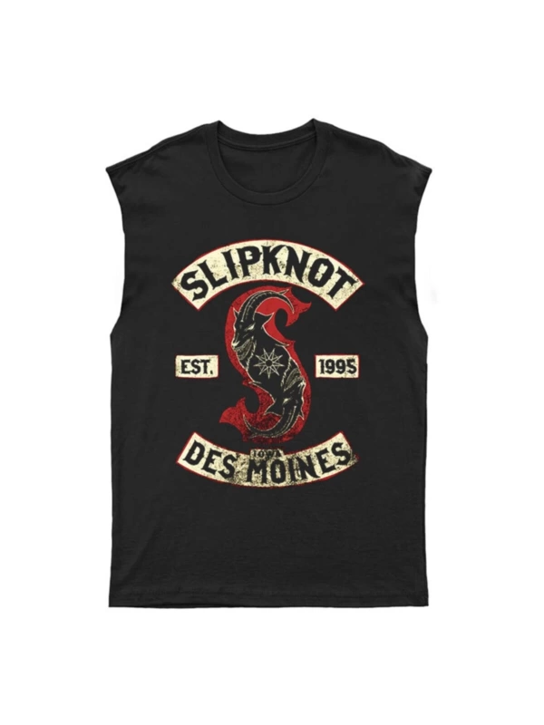 Slipknot Kesik Kol Tişört Kolsuz T-shirt Bkt6161