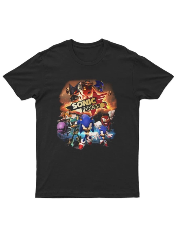 Sonic The Hedgehog Unisex Tişört T-shirt Bet7860