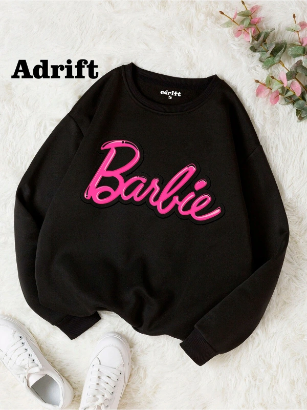 Tasarım Sweatshirt Siyah