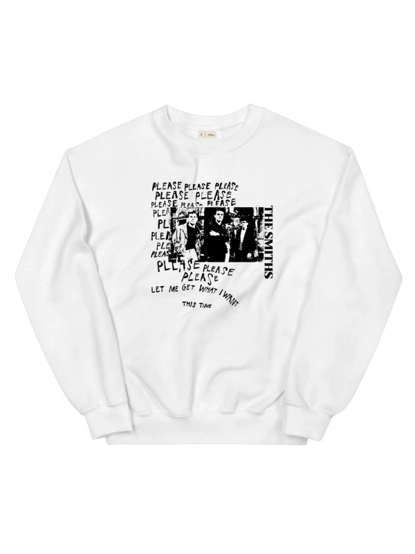 The Smiths Sweatshirt Beyaz