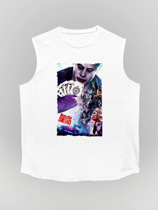 The Suicide Squad (İntihar Timi) Beyaz Unisex T-Shirt