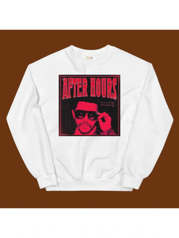 The Weekend Sweatshirt Beyaz