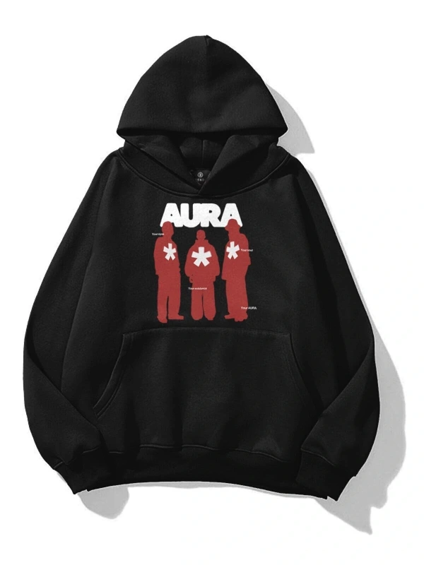 Unisex Aura Sweatshirt Siyah
