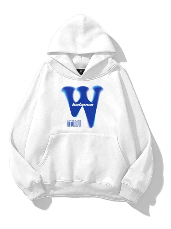 Unisex Balance W Sweatshirt Beyaz