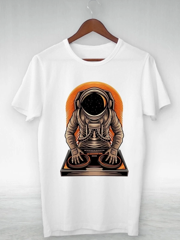 Unisex Beyaz Tasarım Tshirt Gsc-147