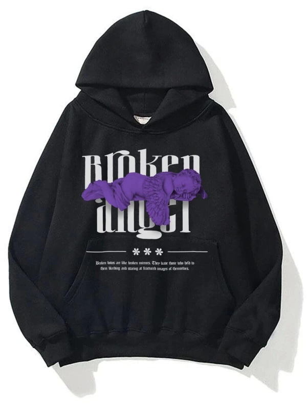 Unisex Broken Angel Sweatshirt Hoodie