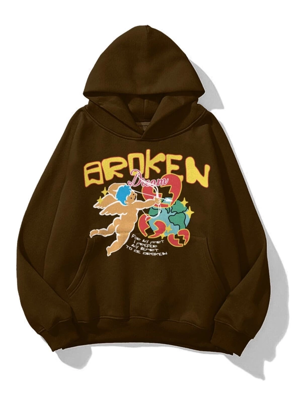Unisex Broken Dreams Sweatshirt Hoodie