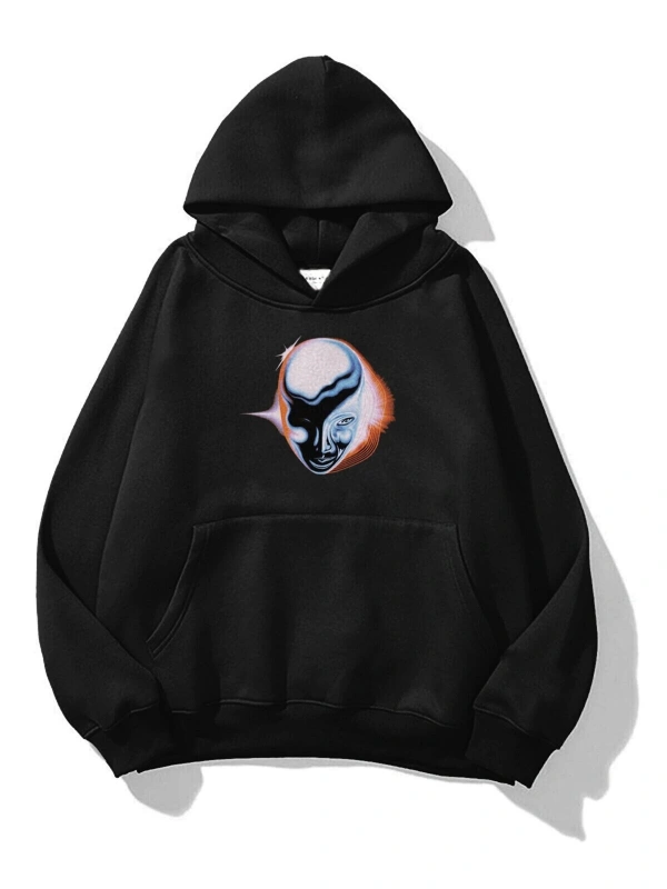 Unisex Dawn Fm Sweatshirt Hoodie Siyah