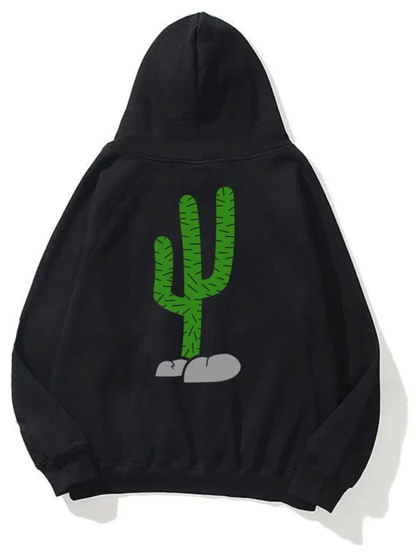 Unisex Dikenli Cactus Travis Scott Sweatshirt Hoodie