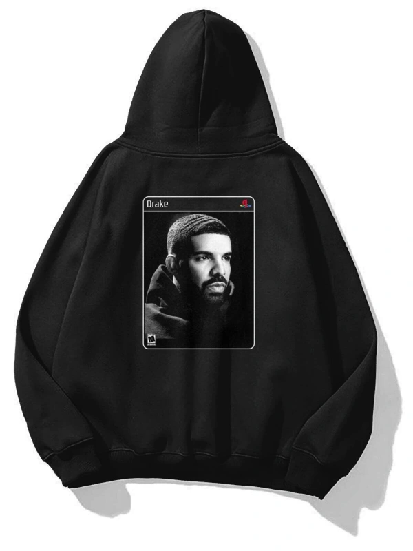 Unisex Drake Scorpion PS2 Sweatshirt Siyah