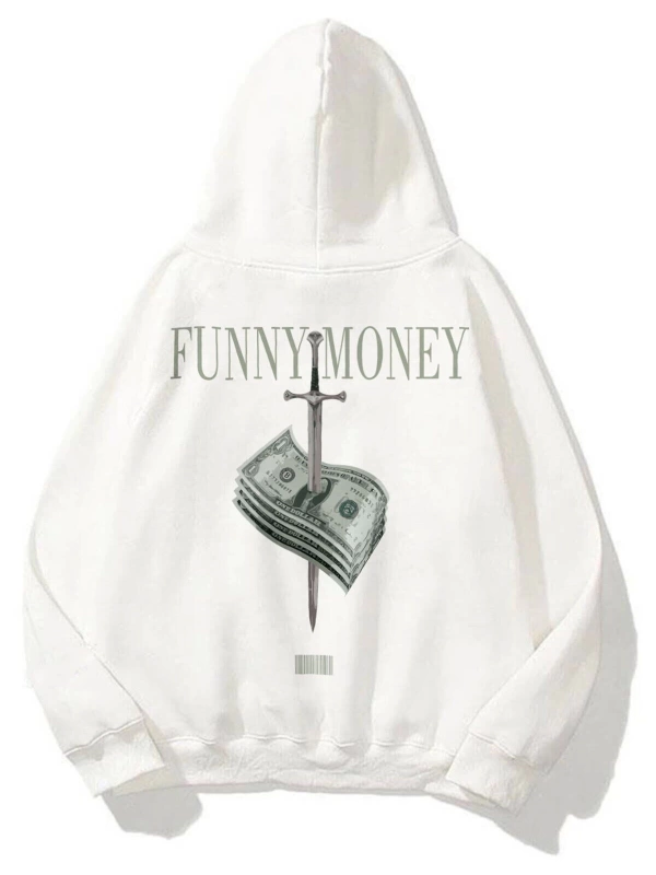 Unisex Funny Money Sweatshirt Hoodie