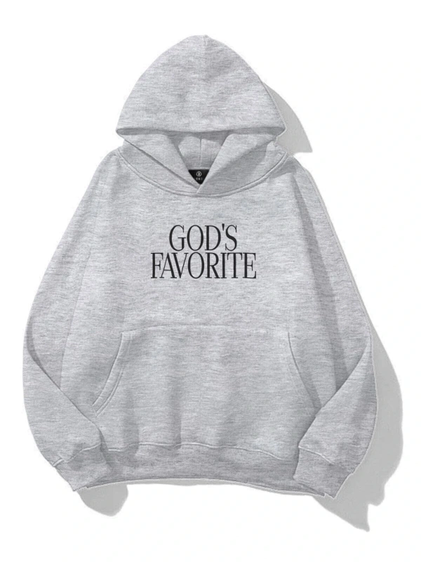 Unisex Gods Favorite Sweatshirt Gri