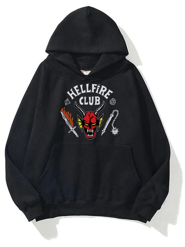 Unisex Hell Fire Club Sweatshirt Hoodie