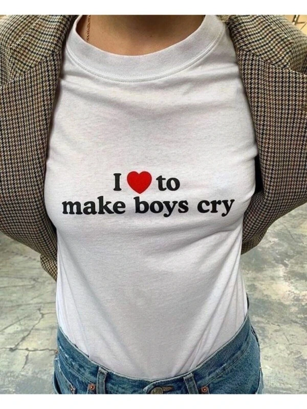 Unisex Kadın Beyaz Tshirt