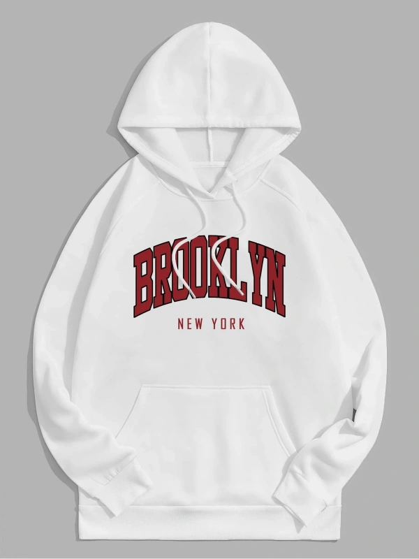 Unisex Kadın/Erkek Harajuka Sokakt Yazılı Grafik Sweat