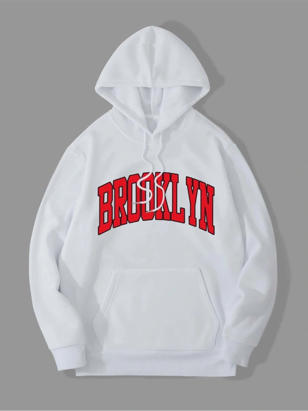 Unisex Kadın/Erkek Harajuka Sokakt Yazılı Grafik Sweat