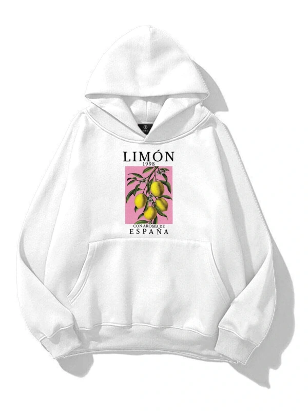 Unisex Limon 1998 Sweatshirt Beyaz