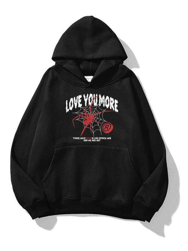 Unisex Love You More Sweatshirt Hoodie