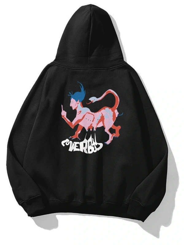 Unisex Loverboy Sweatshirt Siyah