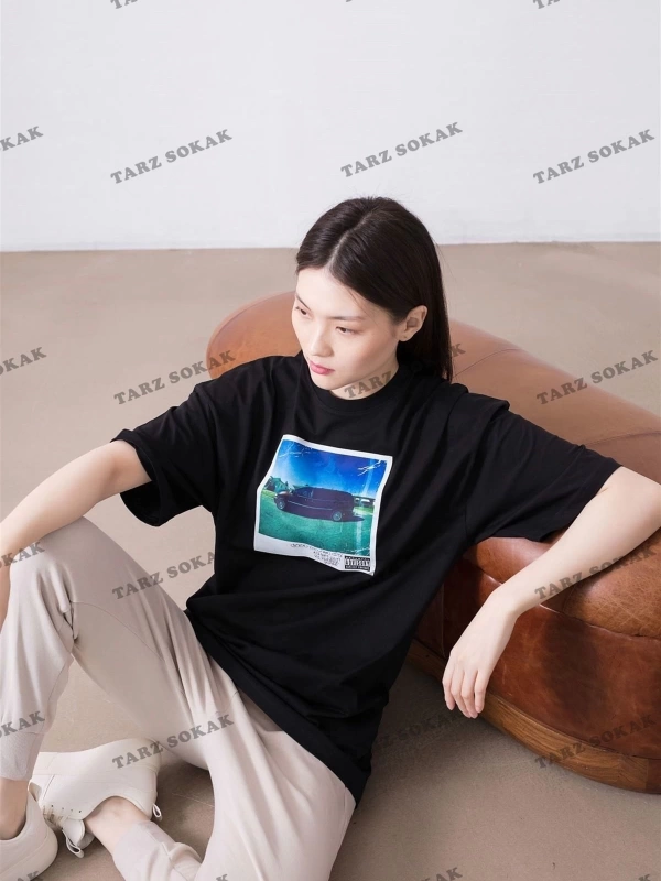 Unisex M.a.a.d City Kendrick Lamar Siyah