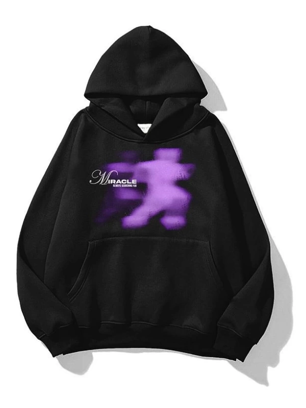 Unisex Miracle Sweatshirt Siyah