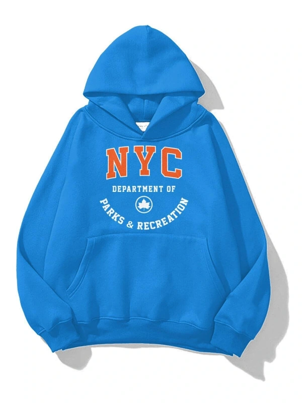 Unisex Nyc Department Sweatshirt Soft MAVİRENK