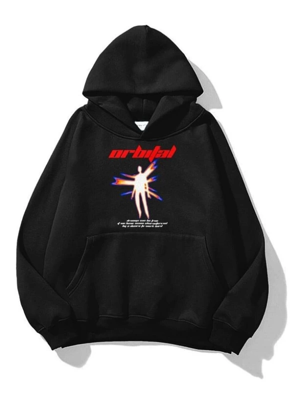 Unisex Orbital Sweatshirt Siyah