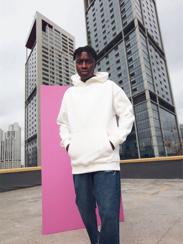 Unisex Oversize Basic Sweatshirt Hoodie