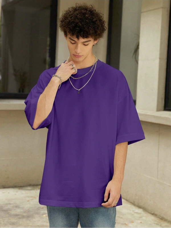 Unisex Oversize Kalıp Katı Damla Omuz Büyük Boy Harajuku Style